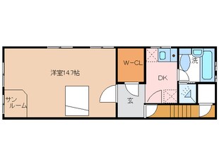 藤ヴァレイⅡの物件間取画像